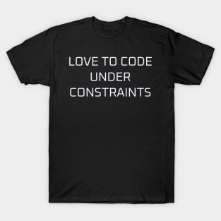 Love to code T-Shirt